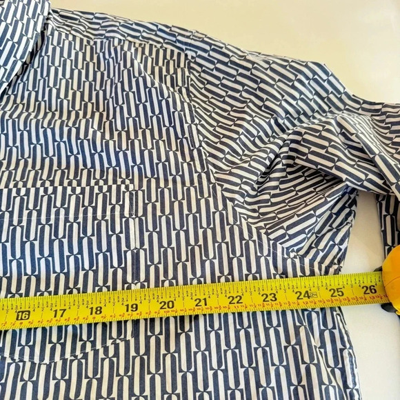 Ted Baker Shirt || Men’s Ruskin Long Sleeve Retro Sleeve Size 6 XXL - Picture 9 of 13